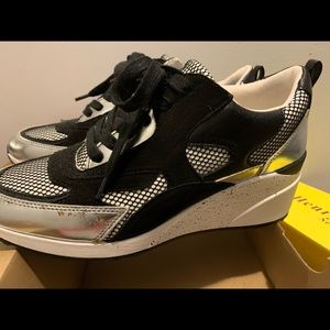 Wedge heel sneakers 9 1/2 by INC